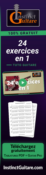 24 exercices en 1 à la guitare